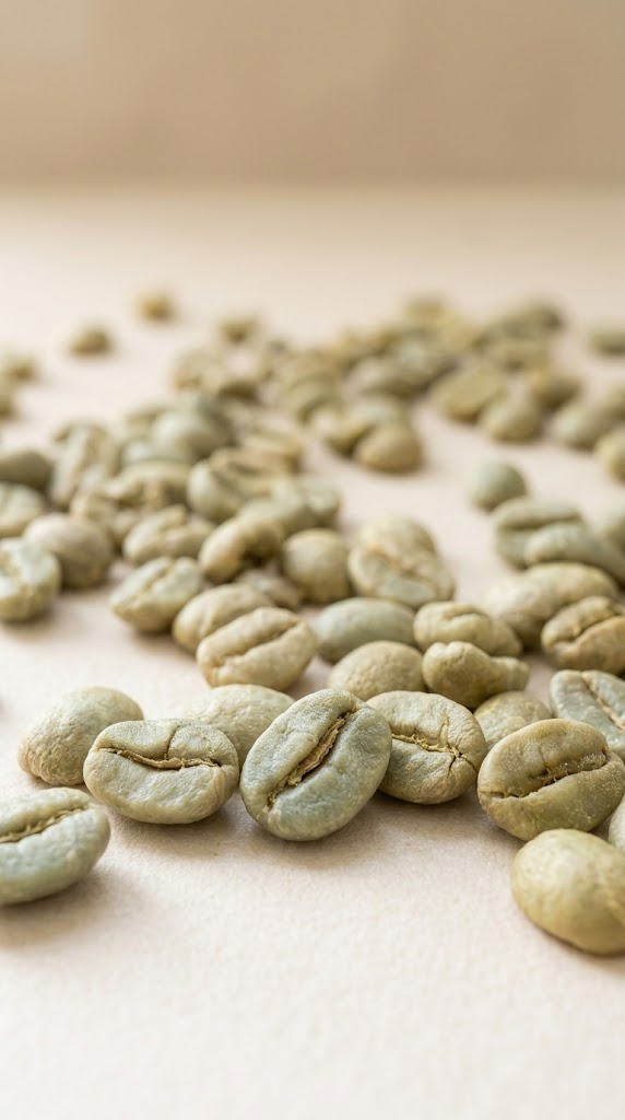 Green coffee beans